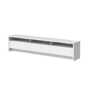 Provincia Flynt TV Stand 2.2M (Off White Matte/Natural)